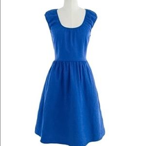 Cobalt Blue Linen J. Crew Dress size 4